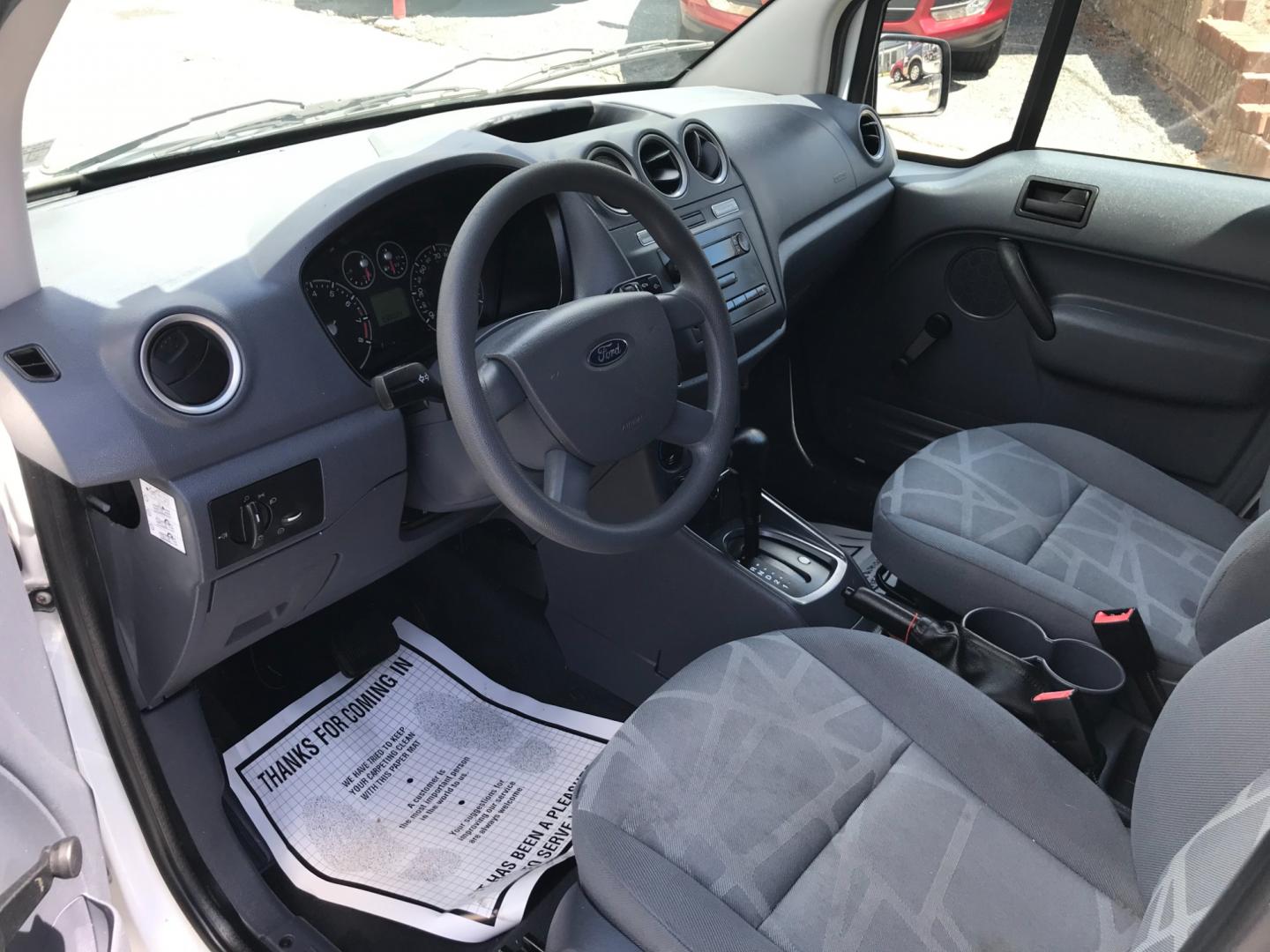 2012 White /Gray Ford Transit Connect XL (NM0LS7AN3CT) with an 2.0 V4 engine, Automatic transmission, located at 577 Chester Pike, Prospect Park, PA, 19076, (610) 237-1015, 39.886154, -75.302338 - Photo#6